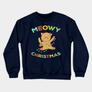 Meowy Christmas 2 Crewneck Sweatshirt